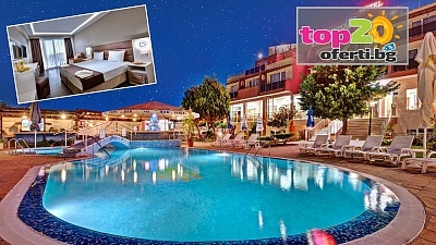 Ранни записвания за All Inclusive в Созопол на 50 м. от Плажа! Нощувка с All inclusive + Открит басейн с Детска секция, Чадър и шезлонг в хотел Съни 4*, Созопол, на цени от 76.50 лв./човек