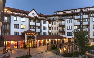 Ранни записвания за Банско, Grand Royale Hotel and SPA 4* - 5 или 7 нощувки + закуски само за 194 лева на човек 