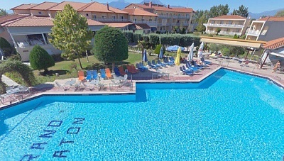 Ранни записвания до 31 Декември за Лято в Паралия Катерини! 5 или 7 All Inclusive нощувки в Grand Platon Hotel 4* + басейн, шезлонг и чадър, със собствен транспорт, от Солвекс