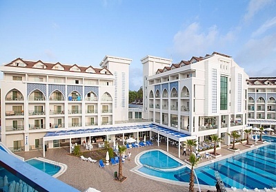 Ранни записвания в Diamond Elite Hotel & Spa 5*, Сиде, Турция! Автобусен транспорт + 7 нощувки на човек на база Ultra Аll Inclusive.