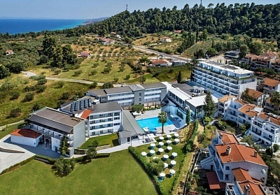 Ранни записвания в Hotel Kriopigi****, Криопиги, Гърция! 3+ нощувки на човек със закуски и вечери или на база All Inclusive + басейн