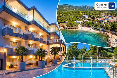 Ранни записвания в Hotel Sirines на остров Тасос, Гърция, на 250м от плажа