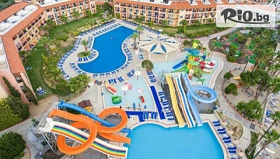 Ранни записвания за Лукс почивка в Кушадасъ! 7 All Inclusive нощувки + басейн, шезлонг и чадър в Ephesia Holiday Beach Club 5* + безплатно за дете до 12.99 г., от Глобус Холидейс