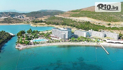 Ранни записвания за луксозна почивка в Кушадасъ! 5 нощувки на база 24h All Inclusive в Tusan Beach Resort 5* + безплатно настаняване на дете до 12.99 г.