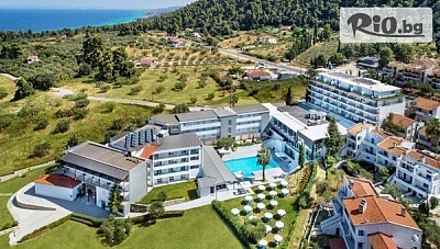 Ранни записвания за лятна почивка в Касандра, Халкидики! 5 All Inclusive нощувки + ползване на външен басейн с детска секция и джакузи в Hotel Kriopigi 4*, от Ambotis Holidays