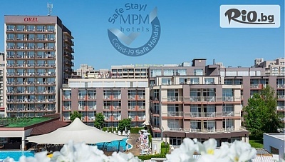 Ранни записвания за Лятна почивка на първа линия в Слънчев бряг! Ultra All Inclusive нощувка + басейн, шезлонг, чадър + безплатно за дете до 12г, от МПМ Хотел Орел