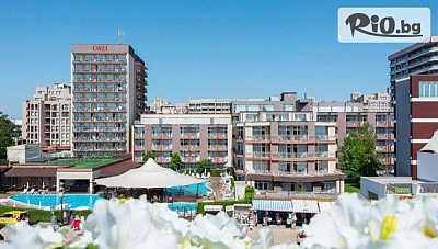 Ранни записвания за Лятна почивка на първа линия в Слънчев бряг! Ultra All Inclusive нощувка + басейн, шезлонг, чадър + Безплатно за дете до 12 г., от МПМ Хотел Орел