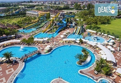 Ранни записвания за лято 2023! All Inclusive морска вакания в хотел Club Hotel Turan Prince World 5*, Сиде, Анталия! 10 дни, 7 нощувки, безплатно за дете до 11.99 г, и транспорт от Belprego Travel