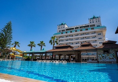 Ранни записвания за лято 2023г. в Belkon Hotel Belek 4*, Белек, Турция! Автобусен транспорт + 7 нощувки на човек на база All Inclusive. Дете до 12.99 г. БЕЗПЛАТНО!