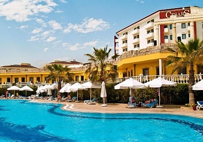 Ранни записвания за лято 2024г. в хотел Cesars Resort Side 5*, Сиде, Турция! Автобусен транспорт + 7 нощувки на човек на база Ultra All inclusive + басейни и водни пързалки! Дете до 11.99 безплатно