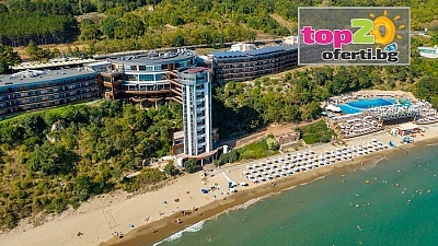 -10% Ранни Записвания за 5* Лято на Първа Линия! Нощувка с Ultra All Inclusive + Външен басейн с Детска секция и Пързалка + Анимация в хотел Парадайз Бийч Резиденс 5*, Свети Влас от 88.90 лв./човек. Безплатно за дете до 12 год.!