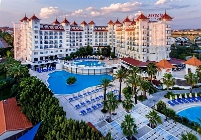 Ранни записвания за лято 2024г. в SERENIS HOTEL 5*, Сиде, Турция. Чартърен полет от София + 7 нощувки на човек на база All Inclusive!