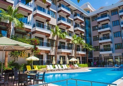 Ранни записвания за лято 2024г. в SUN BEACH PARK HOTEL 4*, Сиде, Турция. Чартърен полет от София + 7 нощувки на човек на база All Inclusive!