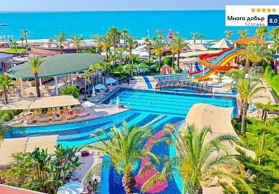 Ранни записвания за май в Crystal Family Resort And Spa 5* в Анталия, Турция