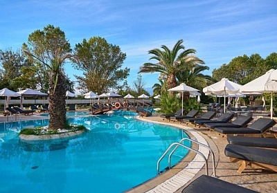 Ранни записвания на метри от плажа в Mediterranean Princess****, Паралия Катерини, Гърция! 3+ нощувки на човек със закуски и вечери + басейн