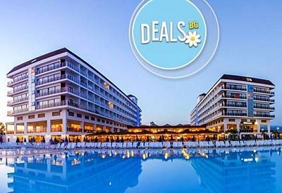 Ранни записвания море 2024 в Eftalia Aqua Resort 5*, Анталия! 7 нощувки на база Ultra All Inclusive, безплатно за дете до 14.99 г и транспорт от Belprego Travel