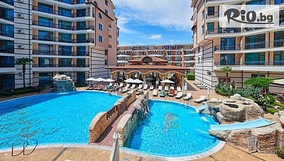 Ранни записвания за море в Слънчев бряг на 5 мин. от плажа! All Inclusive нощувка + басейн, чадър и шезлонг, от Хотел Каролина 4*