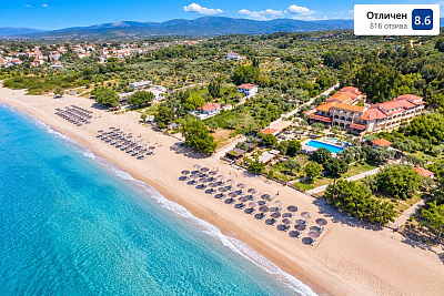 Ранни записвания първа линия на остров Тасос в Аtrium Beach Hotel, Гърция