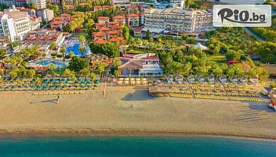 Ранни записвания за почивка в Алания, Анталия! 7 Аll Inclusive нощувки в Justiniano Club Alanya 4* + басейни и Дете до 12.99 г. Безплатно + автобусен транспорт, от Белпрего Травел