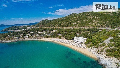 Ранни записвания за почивка на първа линия в Кавала през лято 2025г.! 7 Ultra All Inclusive нощувки в Tosca Beach 4* + чадъри и шезлонги на плажа и Безплатно за дете до 12г.