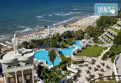 Ранни записвания за почивка в „Sunrise Queen Luxury Resort & SPA“ 5*, Сиде, Анталия - Средиземноморската перла! 7 нощувки на база Ultra All Inclusive и транспор от Голдън Вояджес