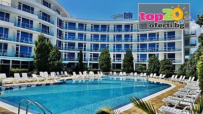 Ранни записвания за 4* Прекрасно Лято с All Inclusive в Приморско! Нощувка с All Inclusive + Външен Плувен басейн с Детска секция, Чадъри и Шезлонги + Детска Анимация в РЕНОВИРАНИЯ Хотел Куин Нели 4*, гр. Приморско, от 78.20 лв./човек. Безплатно за дете д