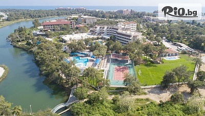 Ранни записвания за самолетна почивка сред пясъчните плажове на Сиде! 7 All Inclusive нощувки в Linda Resort Hotel 5* + собствен пясъчен плаж и басейни, от Онекс Тур