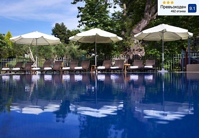 Ранни записвания: Студио и басейн на 150м от плажа в Метаморфоси, Ситония, Гърция