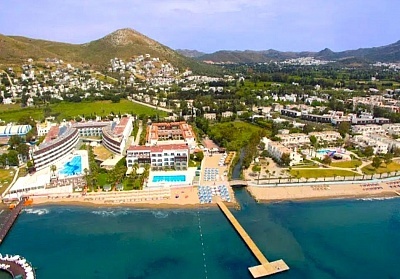 Ранни записвания в Tiana Beach Resort, първа линия, Bodrum