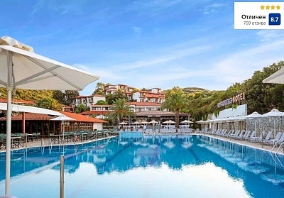 Ранни записвания в Урануполи, Гърция: All Inclusive в хотел Aristoteles Holiday Resort & Spa