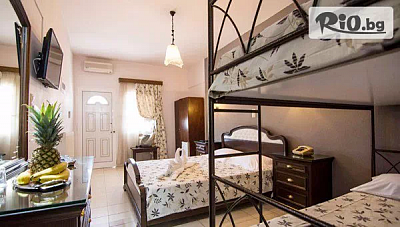 Ранни записвания за Великден в Rihios Hotel, Ставрос - 3 нощувки с изхранване