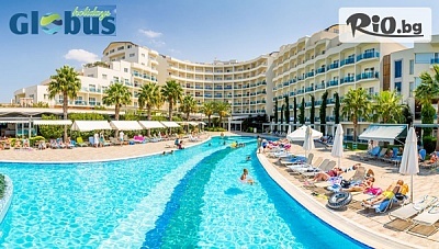 Ранни записвания за 5-звездно море в Кушадасъ! 7 Ultra All Inclusive нощувки в Otium Sealight Resort Hotel 5* + басейни и СПА + Безплатно за дете до 13 г., от Глобус Холидейс