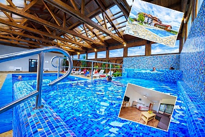 Релакс в село Баня: хотел Севън Сийзънс с изхранване и минерален басейн