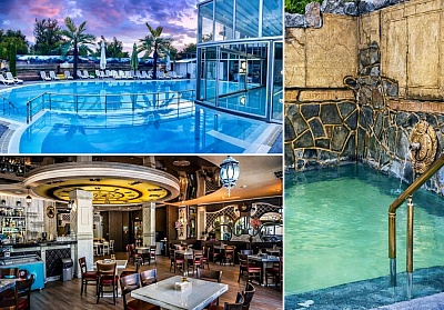 Релакс в гр. Баня край Карлово с минерален басейн и изхранване в Хотел Царска баня