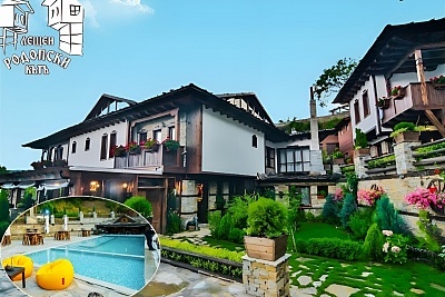 Релаксираща почивка с вътрешен басейн и джакузи в Лещен, Родопски кът