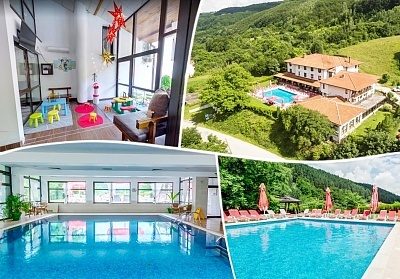 Релаксираща почивка с вечери и минерален басейн в Парк хотел Фея, Чифлик до Троян