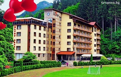 Романтичен Свети Валентин в хотел Олимп, Тетевен - нощувки, закуски и вечеря с програма