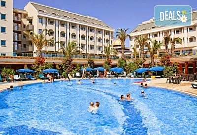 Романтична почивка в Майските празници в Primasol Hane Garden 5*, Сиде! 7 нощувки на база All Inclusive, самолетен билет и трансфери!