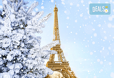 Романтика през декември в Париж, Франция! 3 нощувки със закуски, самолетен билет, летищни такси и трансфери!