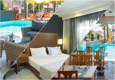 Само за 62 лв при мин. 3 нощувки със закуски и вечери в хотел Mediterranean Resort**** на 100м. от плажа в Паралия Катерини