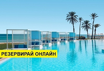 Самолетна почивка в Тунис! 8 нощувки на човек на база All inclusive в Iberostar Kuriat Palace 0*, Хамамет, Североизточен Тунис с двупосочен чартърен полет от София