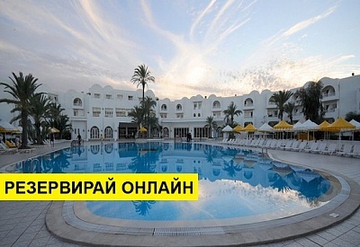 Самолетна почивка в Тунис! 7 нощувки на човек на база All inclusive в Hotel Promo 4* Djerba 0*, Таланг, Пукет с двупосочен чартърен полет от София