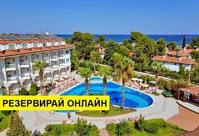 Самолетна почивка в Турция! 7 нощувки на човек на база All inclusive в Larissa Sultan's Beach Hotel 4*, Кемер, Турска ривиера с двупосочен чартърен полет​ от София