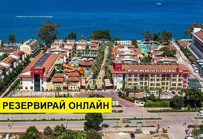 Самолетна почивка в Турция! 7 нощувки на човек на база Ultra all inclusive в Crystal Aura Beach Resort & Spa 5*, Кемер, Турска ривиера с двупосочен чартърен полет​ от Варна