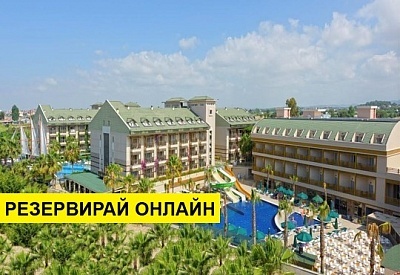 Самолетна почивка в Турция! 7 нощувки на човек на база All inclusive в Can Garden Resort 4*, Сиде, Турска ривиера с двупосочен чартърен полет​ от София