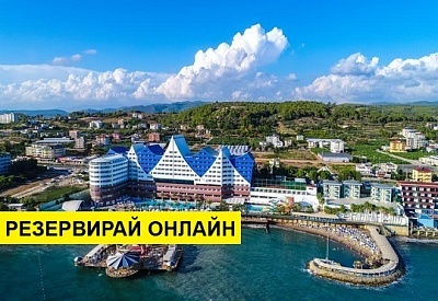 Самолетна почивка в Турция! 7 нощувки на човек на база Ultra all inclusive в Orange County Resort Hotel Alanya 5*, Аланя, Турска ривиера с двупосочен чартърен полет​ от Варна