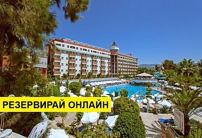 Самолетна почивка в Турция! 7 нощувки на човек на база All inclusive в Saphir Hotel & Villas 4*, Аланя, Турска ривиера с двупосочен чартърен полет​ от София