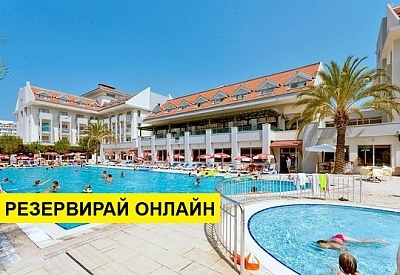 Самолетна почивка в Турция! 7 нощувки на човек на база All inclusive в Seher Sun Beach 4*, Сиде, Турска ривиера с двупосочен чартърен полет​ от София