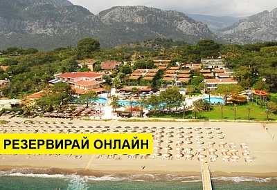 Самолетна почивка в Турция! 7 нощувки на човек на база All inclusive в Club Boran Mare Beach 5*, Кемер, Турска ривиера с двупосочен чартърен полет​ от София