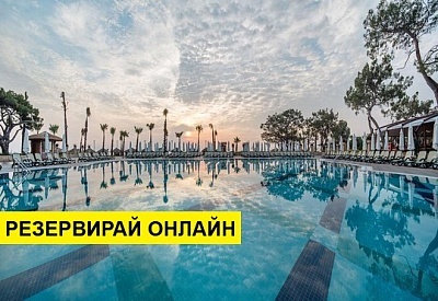 Самолетна почивка в Турция! 7 нощувки на човек на база Ultra all inclusive в Nirvana Lagoon Villas Suites & Spa 5*, Кемер, Турска ривиера с двупосочен чартърен полет​ от София